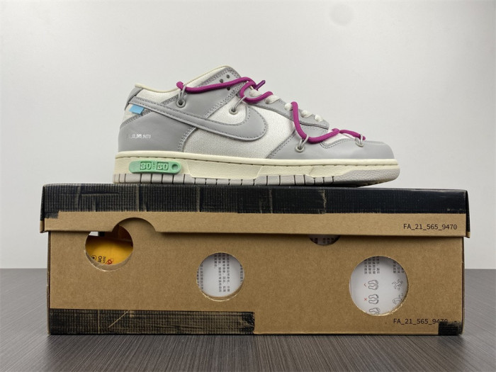 Off-White x Dunk Low ‘Lot 30 of 50’ DM1602-122