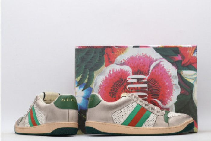 GUCC ACE EMBROIDERED LOW-TOP SNEAKER 9AZ1XJ378J4