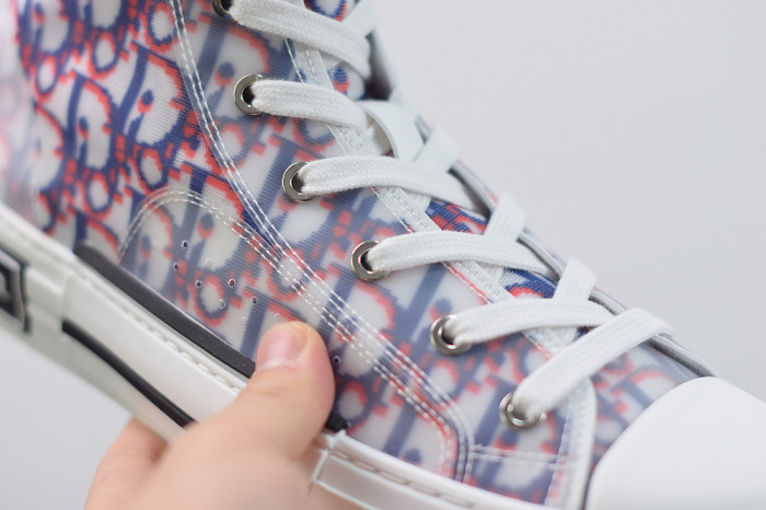 DR B23 OBLIQUE HIGH TOP SNEAKER“CD Ghosting”