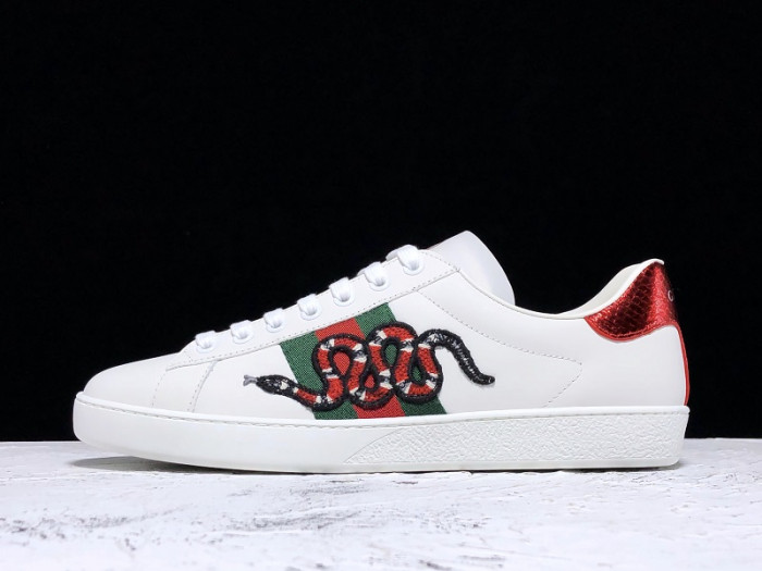 GUCC Ace Leather Sneaker ‎456230 02JP0 9064