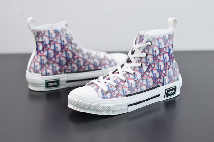 DR B23 OBLIQUE HIGH TOP SNEAKER“CD Ghosting”